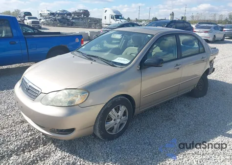 2005 Toyota Corolla Le из США, поврежденный, VIN 1NXBR32E55Z456662